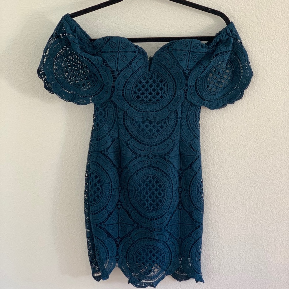 Lulus off the shoulder dress